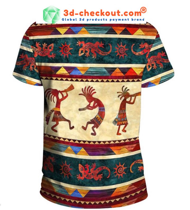 Indigenous native 3D hoodie and shirt