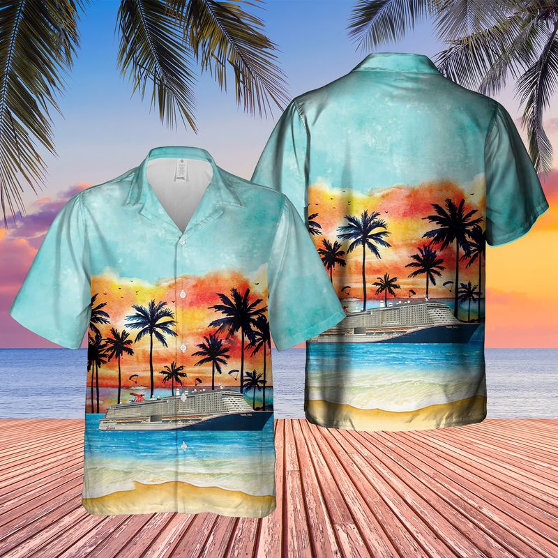12 US Cruise Mardi Gras Hawaiian Shirt 1