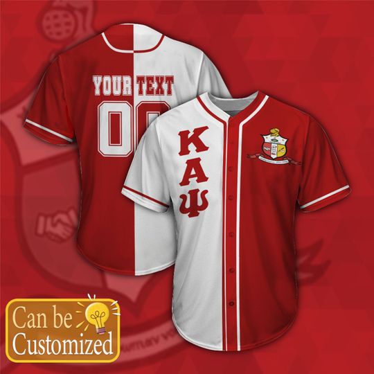 16 Kappa Alpha Psi Personalized Baseball Jersey shirt 1 1