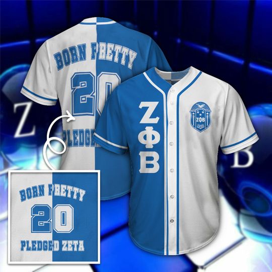 24 Zeta Phi Beta Unisex Baseball Jersey shirt 1