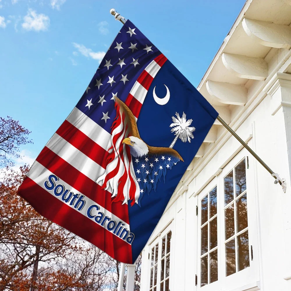 South Carolina Eagle Flag 1