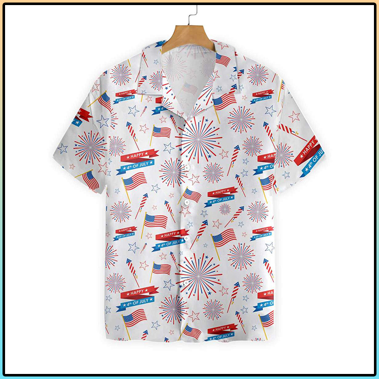 4th Of July US Pattern Hawaiian Shirt 4