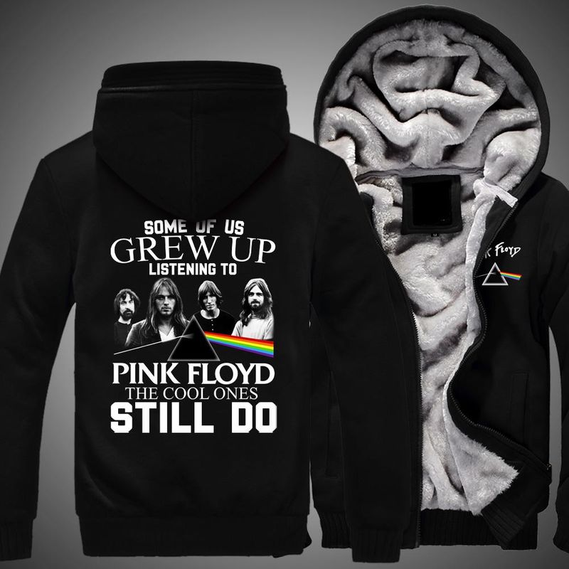 7 Some of us grew up listening to Pink Floyd the cool ones still do fleece hoodie 1