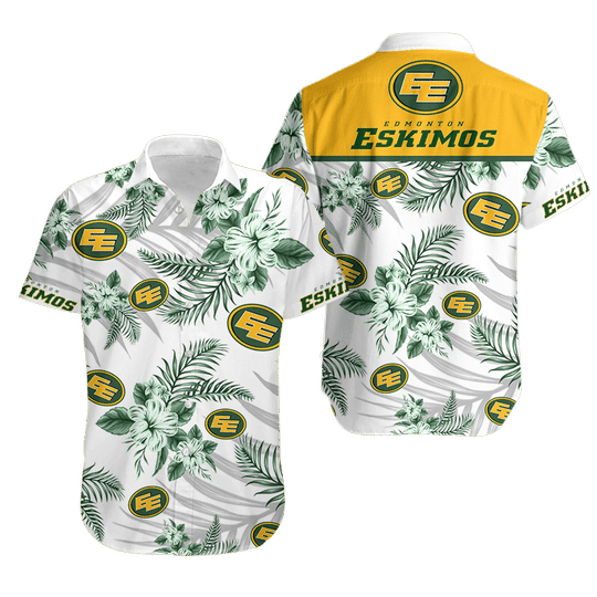 8 Edmonton Eskimos Hawaiian Shirt 1