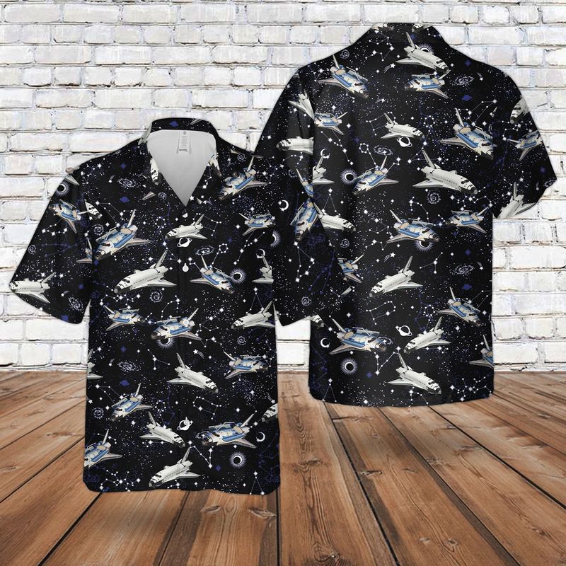 8 Space Shuttle Atlantis Hawaiian Shirt and Shorts 1
