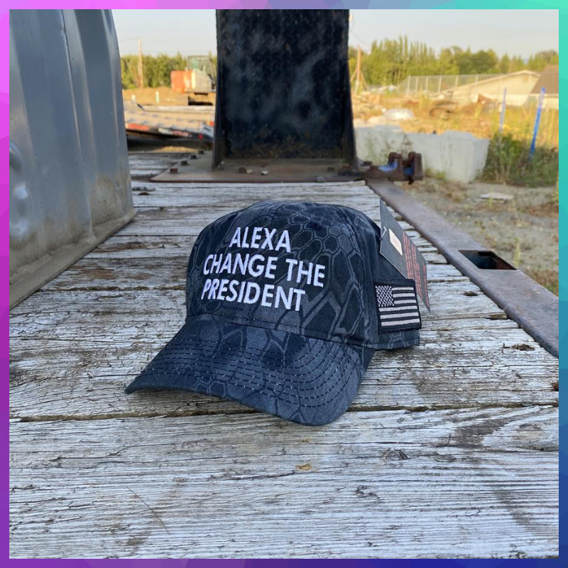 Alexa Change The President cap hat 1