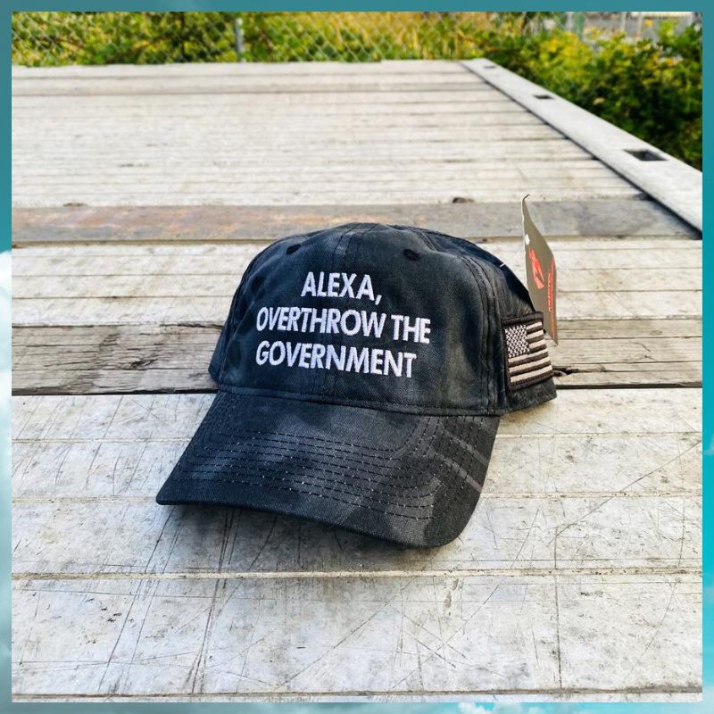 Alexa Overthrow The Government cap hat 1