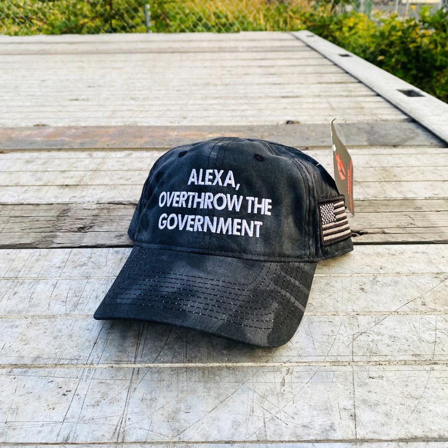 Alexa Overthrow The Government cap hat