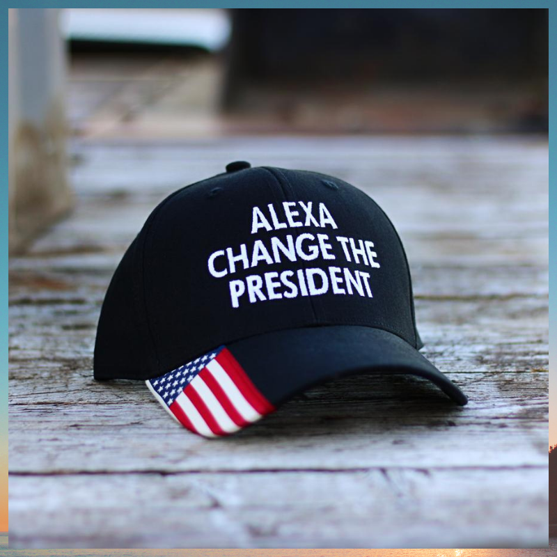 Alexa change The President cap hat