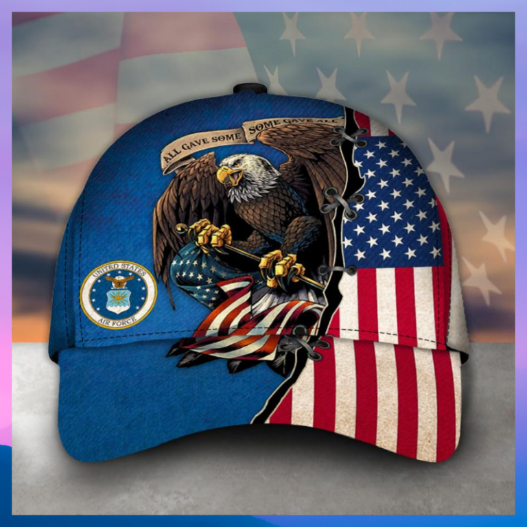 US Air force All gave some some gave all eagle cap