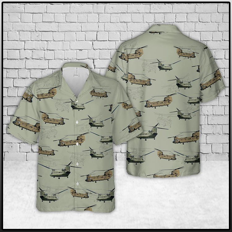 Army Boeing Chinook Hawaiian Shirt and Short3