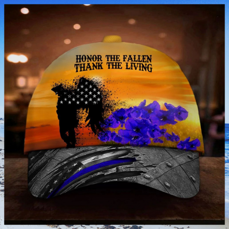 Police Honor The Fallen Thank The Living Cap