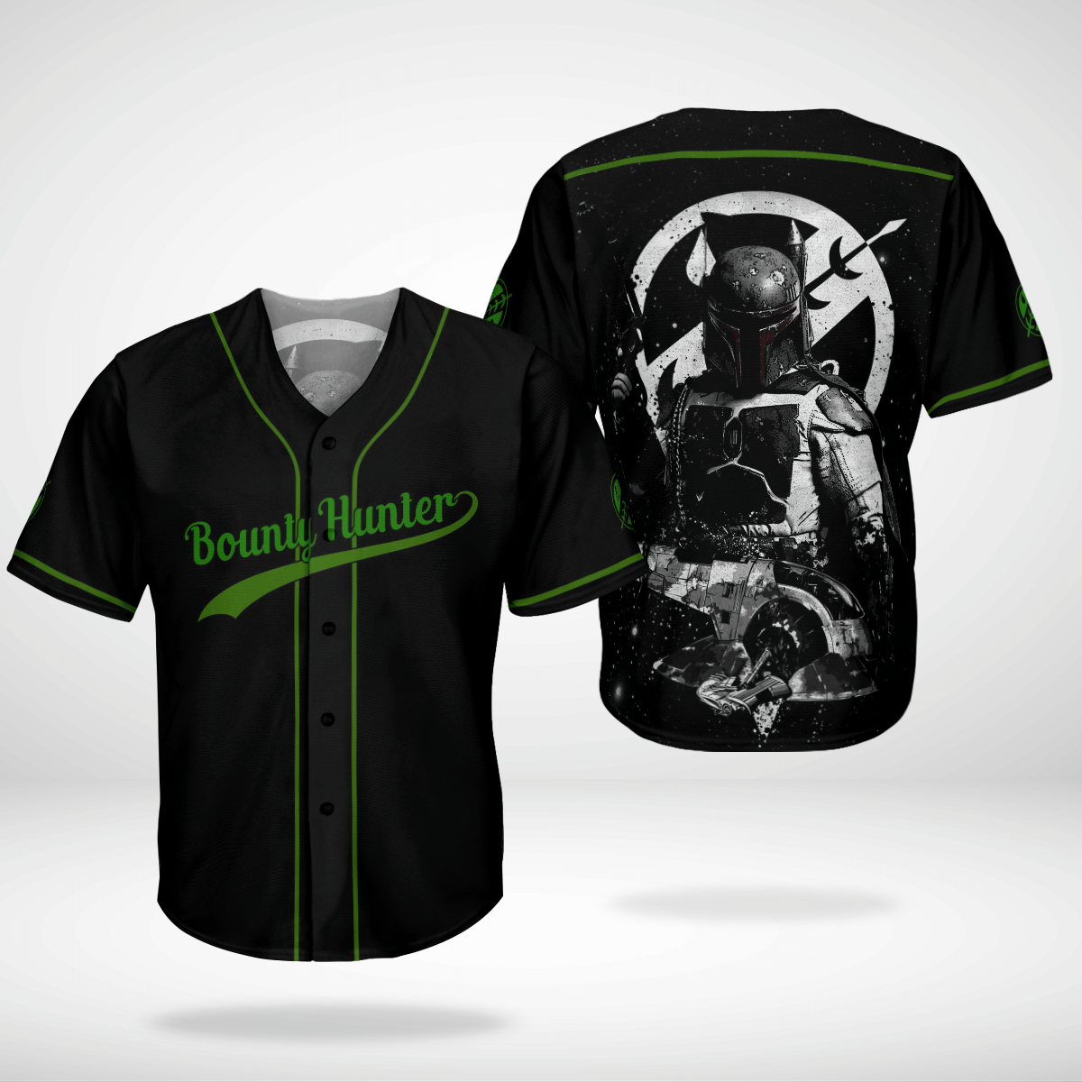 Bounty hunter baseball shirt 3