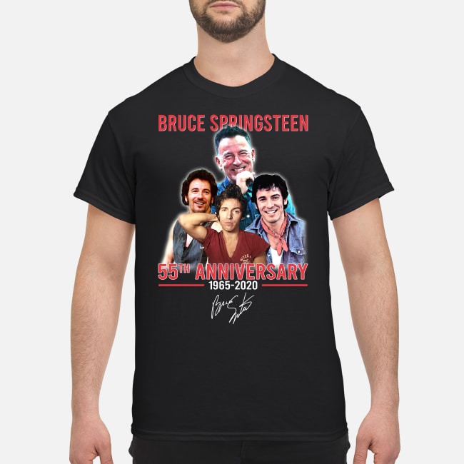 Bruce Springsteen 55th anniversary shirt