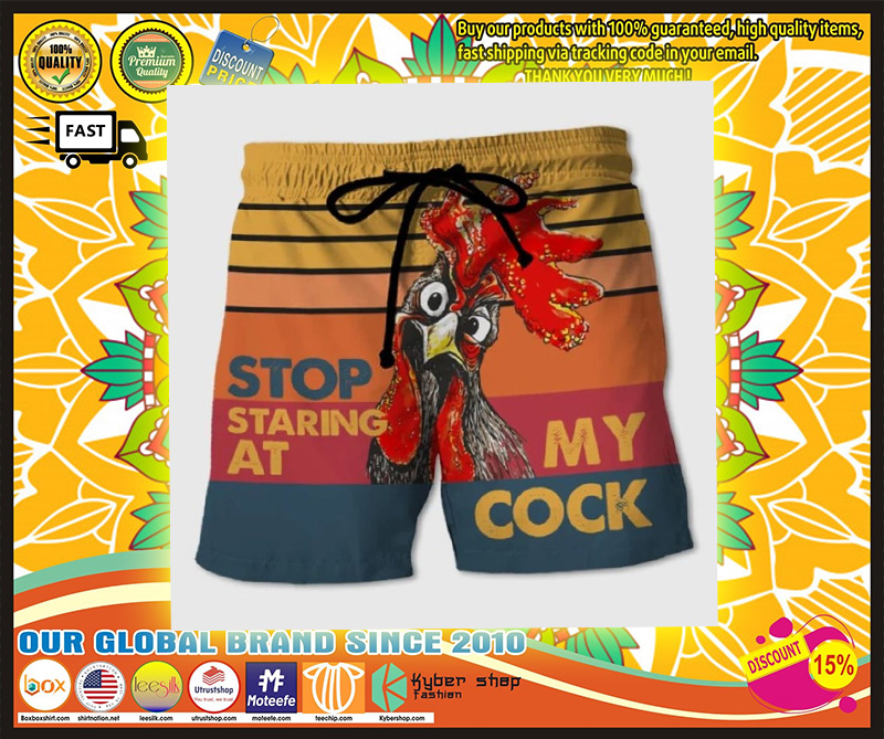 Chicken stop staring at my cock pants1