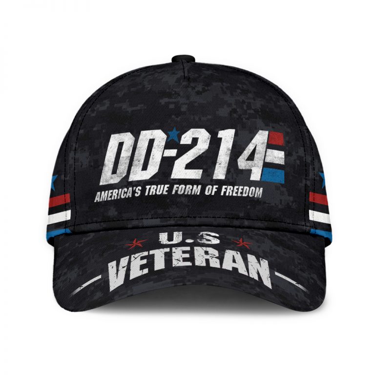 DD 213 veteran America true form of freedorm cap hat