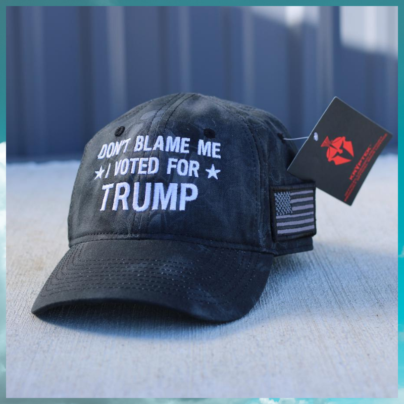 Dont blame me I voted for Trump cap hat