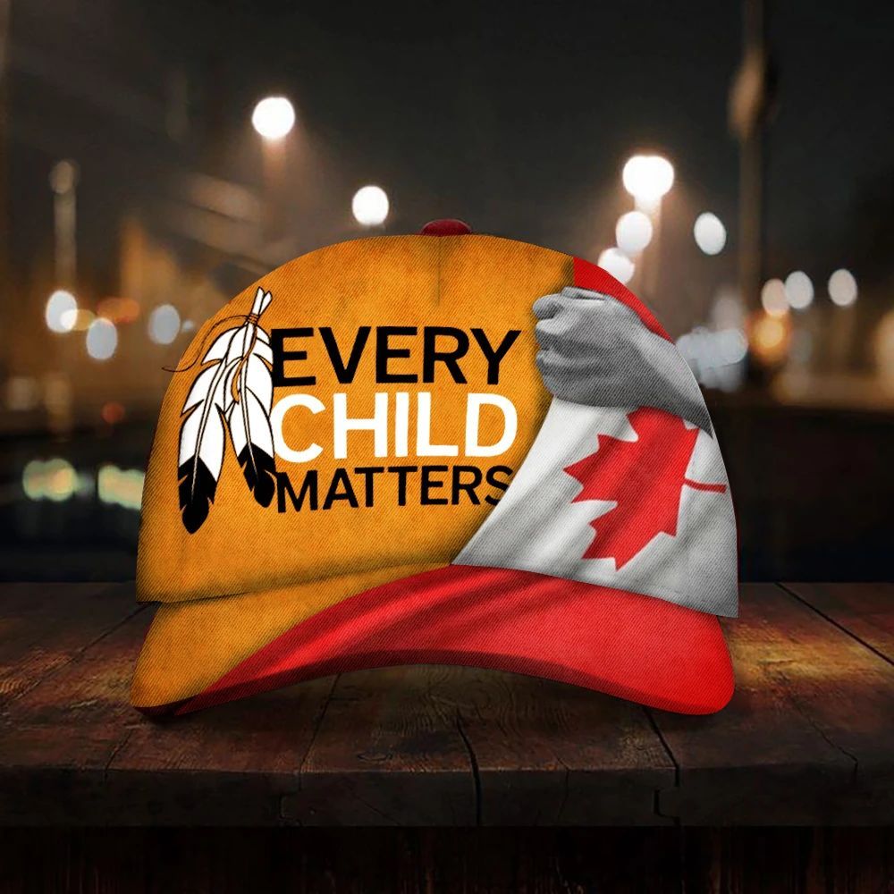 Canada flag Every Child Matters cap hat