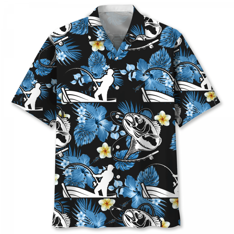 Fishing nature Hawaiian shirt