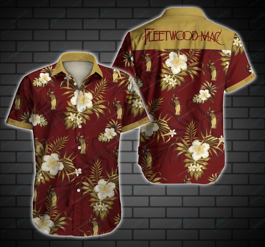 Fleettwood mac hawaiian shirt