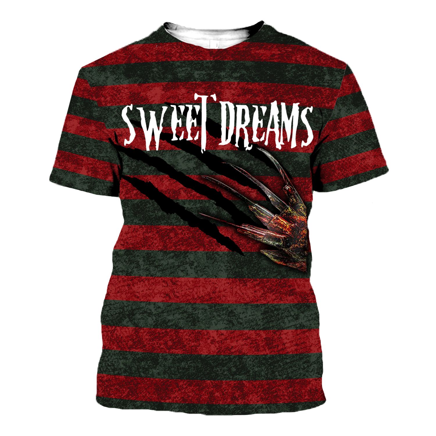 Freddy Krueger sweet dreams follow your dreams 3d hoodie and shirt 1