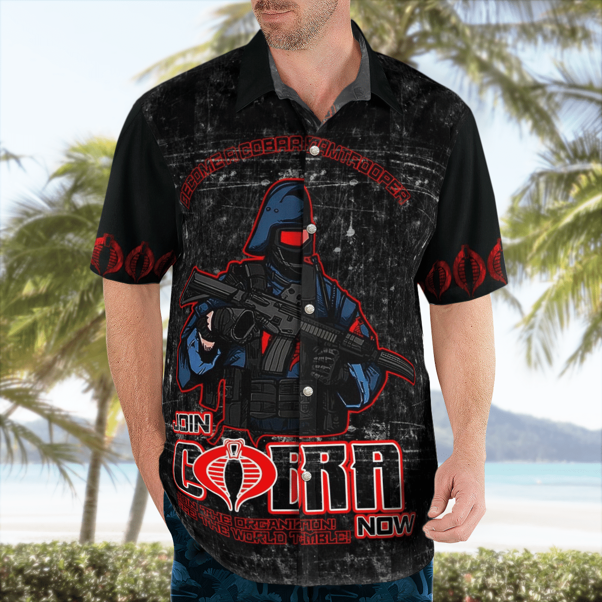 GI Joe Cobra now Hawaiian shirt 2