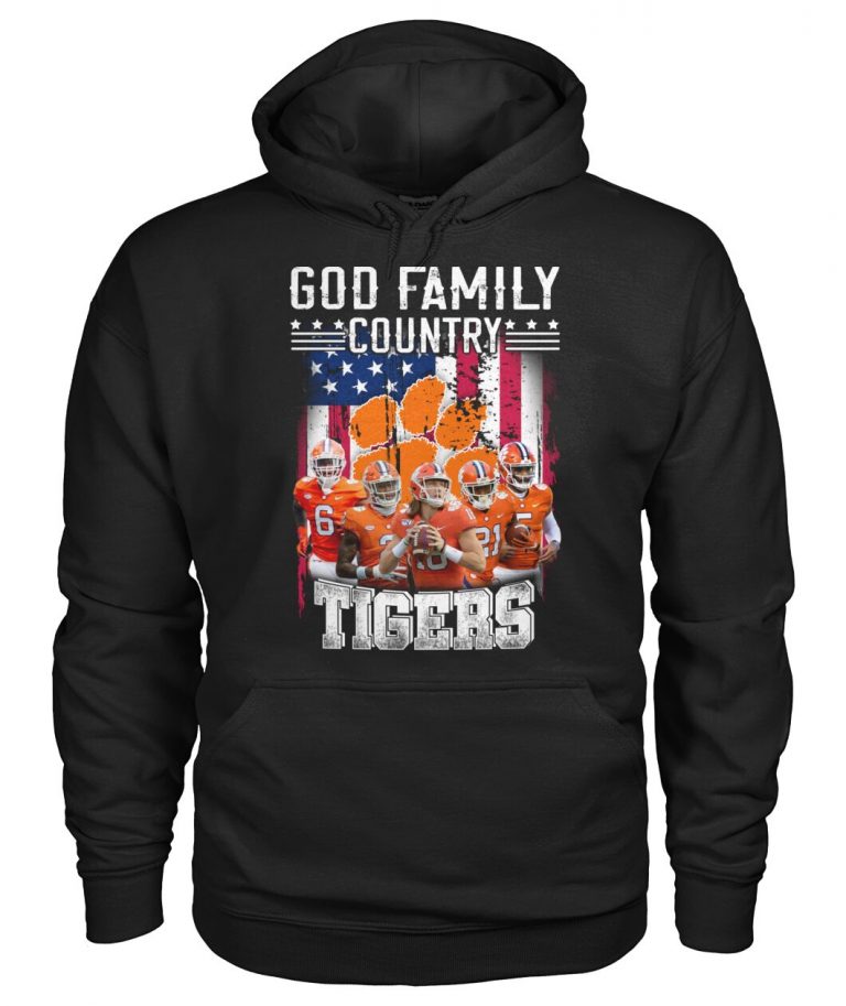 God family country Tigers Clemsion Tide 3d hoodie and shirt 2