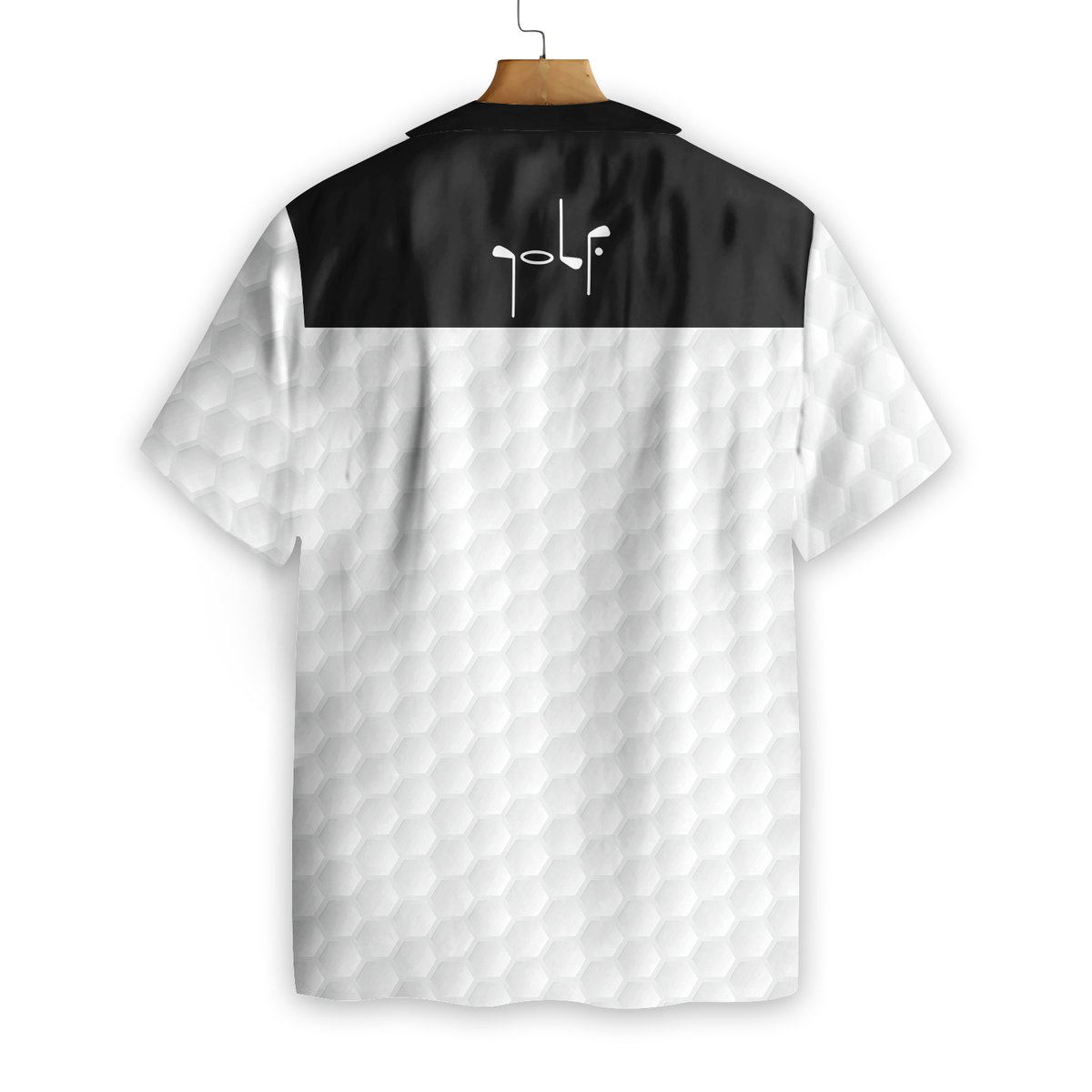 Golf Ball Texture Hawaiian Shirt1