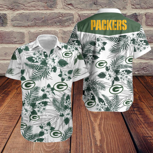 Green Bay Packer Hawaiian Shirt