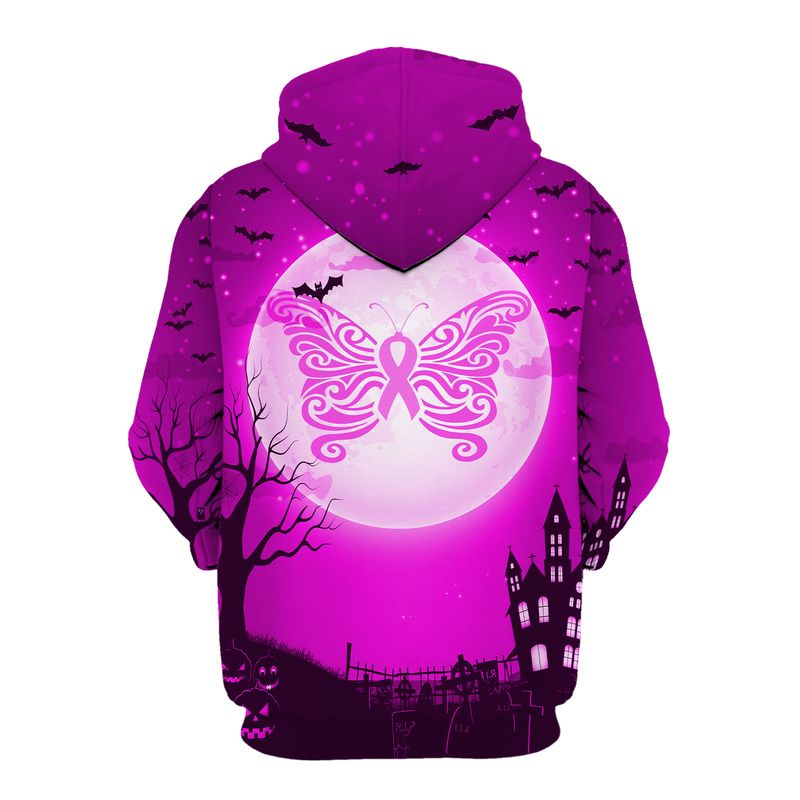 Hocus Pocus breast cancer awareness 3d hoodie 1
