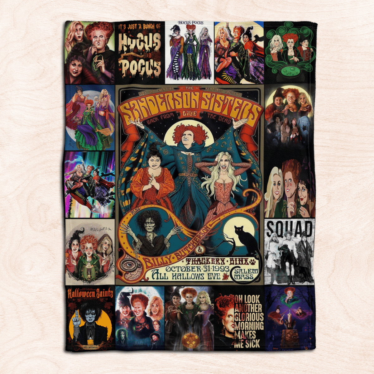 Hocus Pocus in a world full of basic witches be a sanderson blanket 1