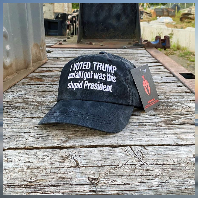 I Voted Trump And All I Got Was This Stupid President cap hat 1