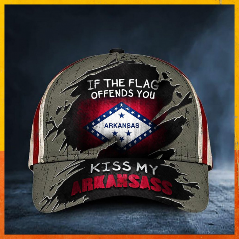 If The Flag Offends You Kiss My Arkansass Cap 2