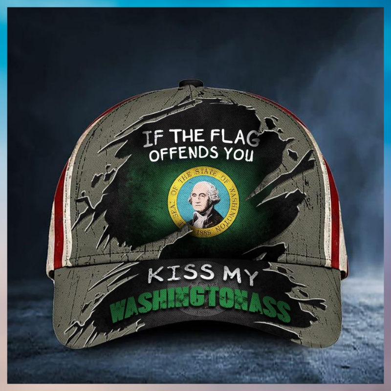 If The Flag Offends You Kiss My Washington Cap