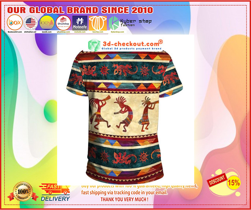 Indigenous native 3D hoodie and shirt1