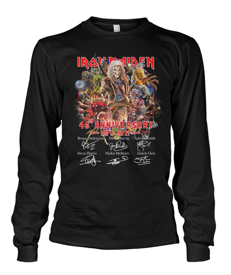 Iron Maiden 46th anniversary shirt and hoodie