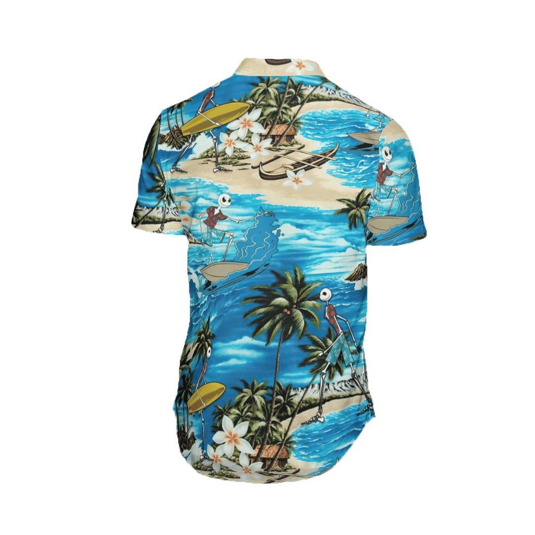 Jack surfing Hawaiian shirt 1