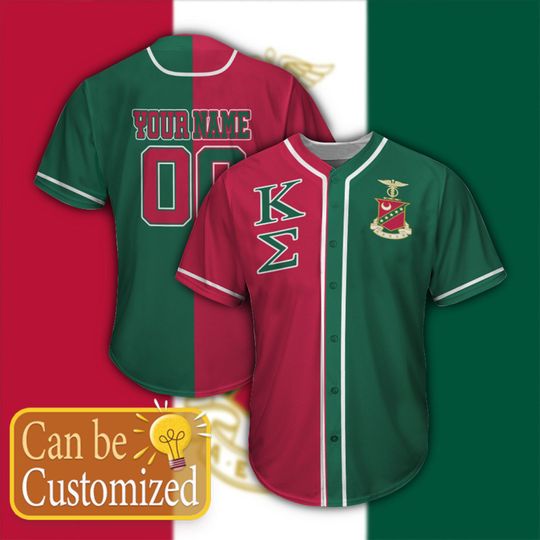 Kappa Sigma Personalized Baseball Jersey1