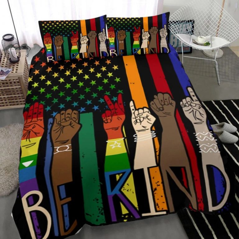 LGBT Be Kind Bedding Set 2