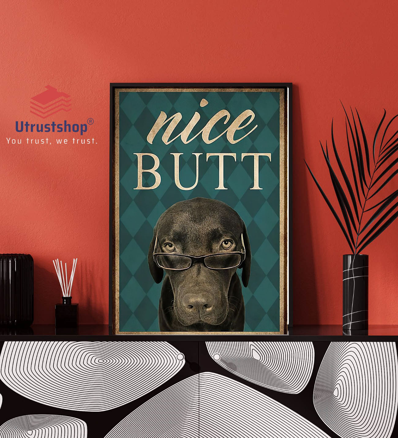 Labrador nice butt poster1