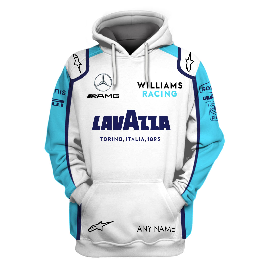Lavazza F1 racing team custom name 3d hoodie and shirt