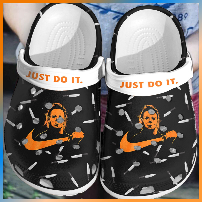 Michael Myers just do it clog crocband shoes 1