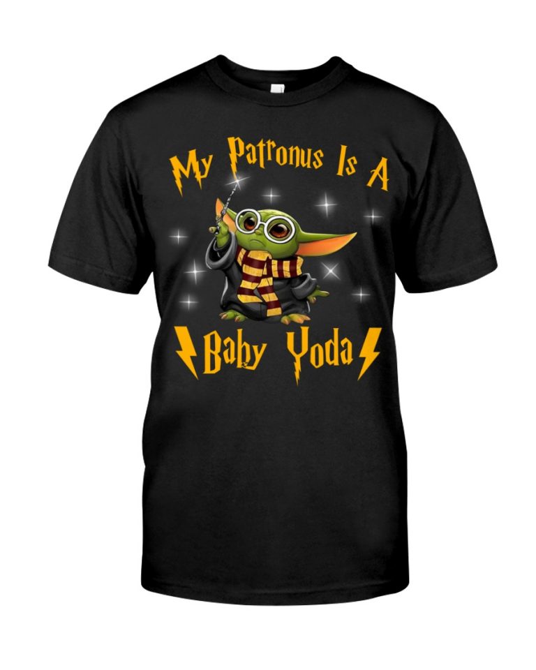 My Patronus is a baby Yoda 3d hoodie and shirt