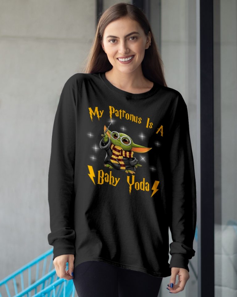 My Patronus is a baby Yoda shirt and hoodie 1