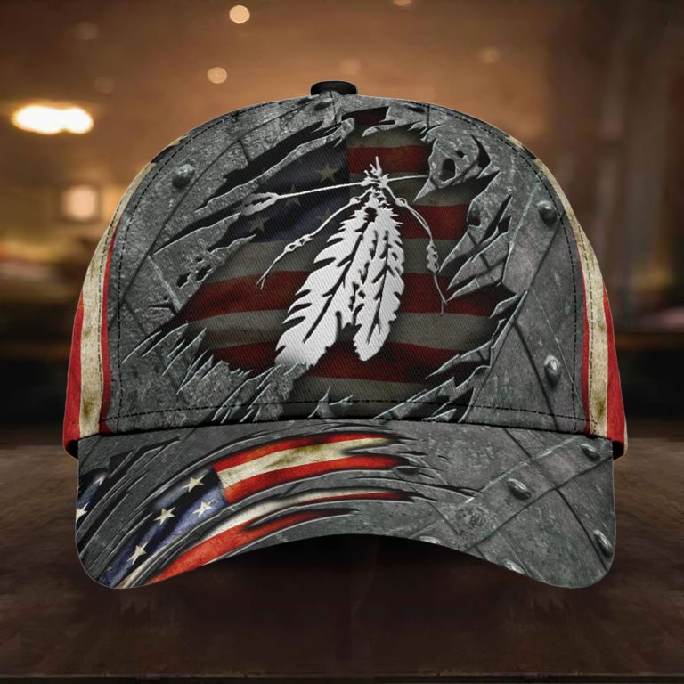 Native US flag classic cap