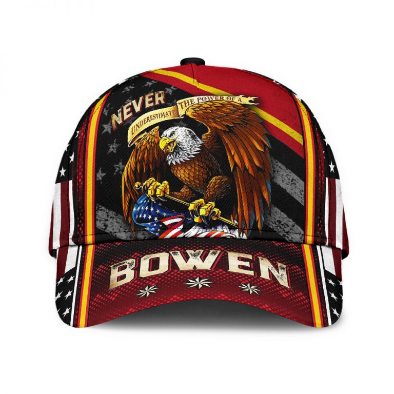 Never underestimate the power of Eagle Bowen cap