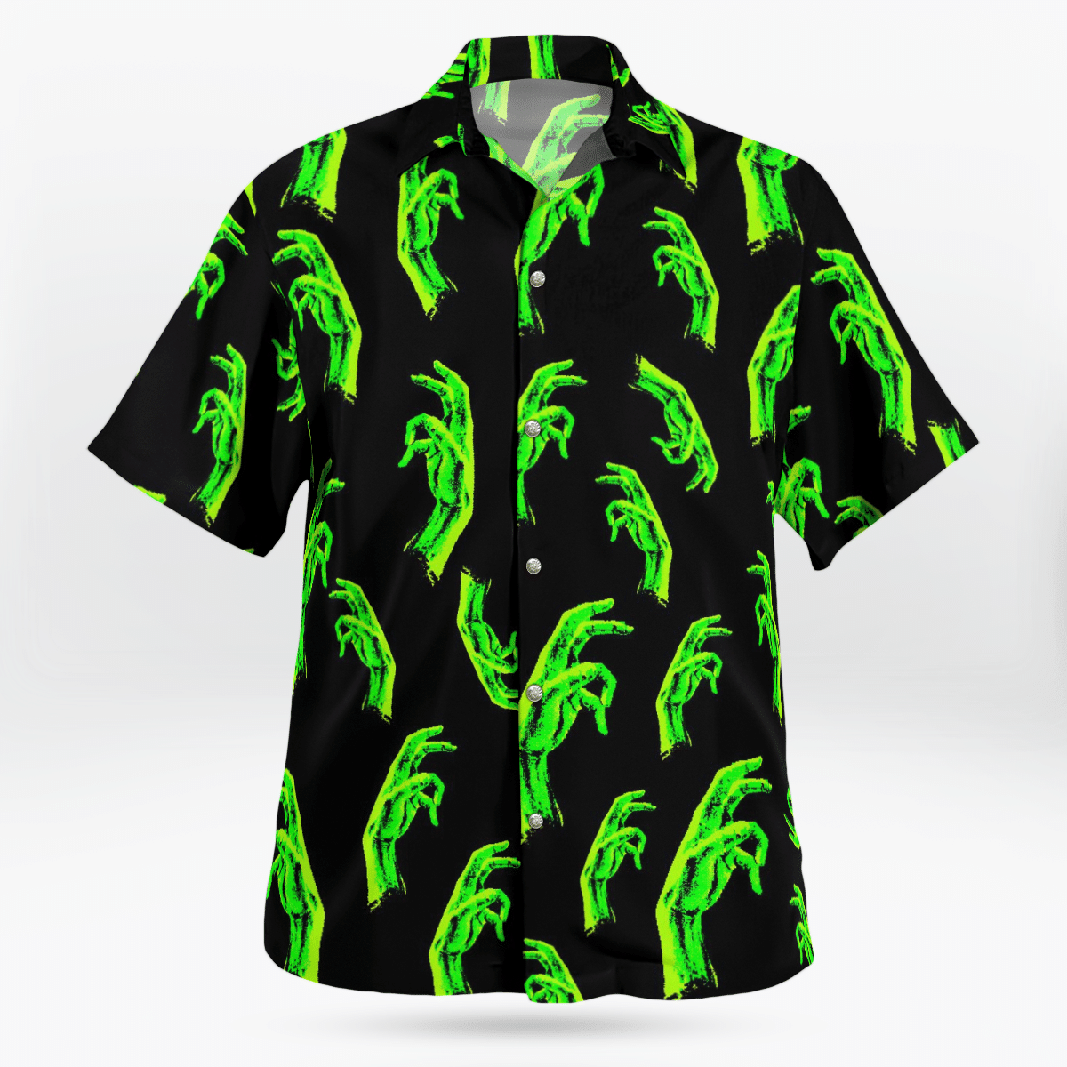 Night of the living dead horror movie Hawaiian shirt 1