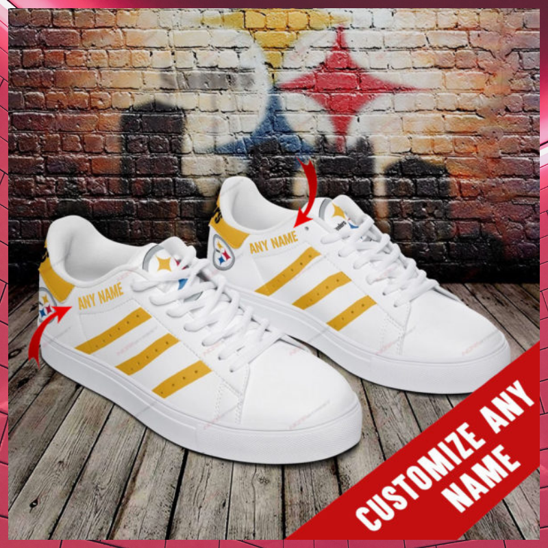 Pittsburgh Steelers stan smith low top shoes 1