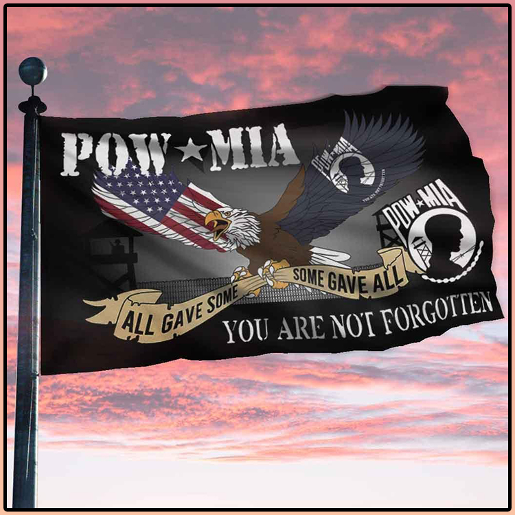 Pow Mia All Gave Some Some Gave All You Are Not Forgotten Flag2