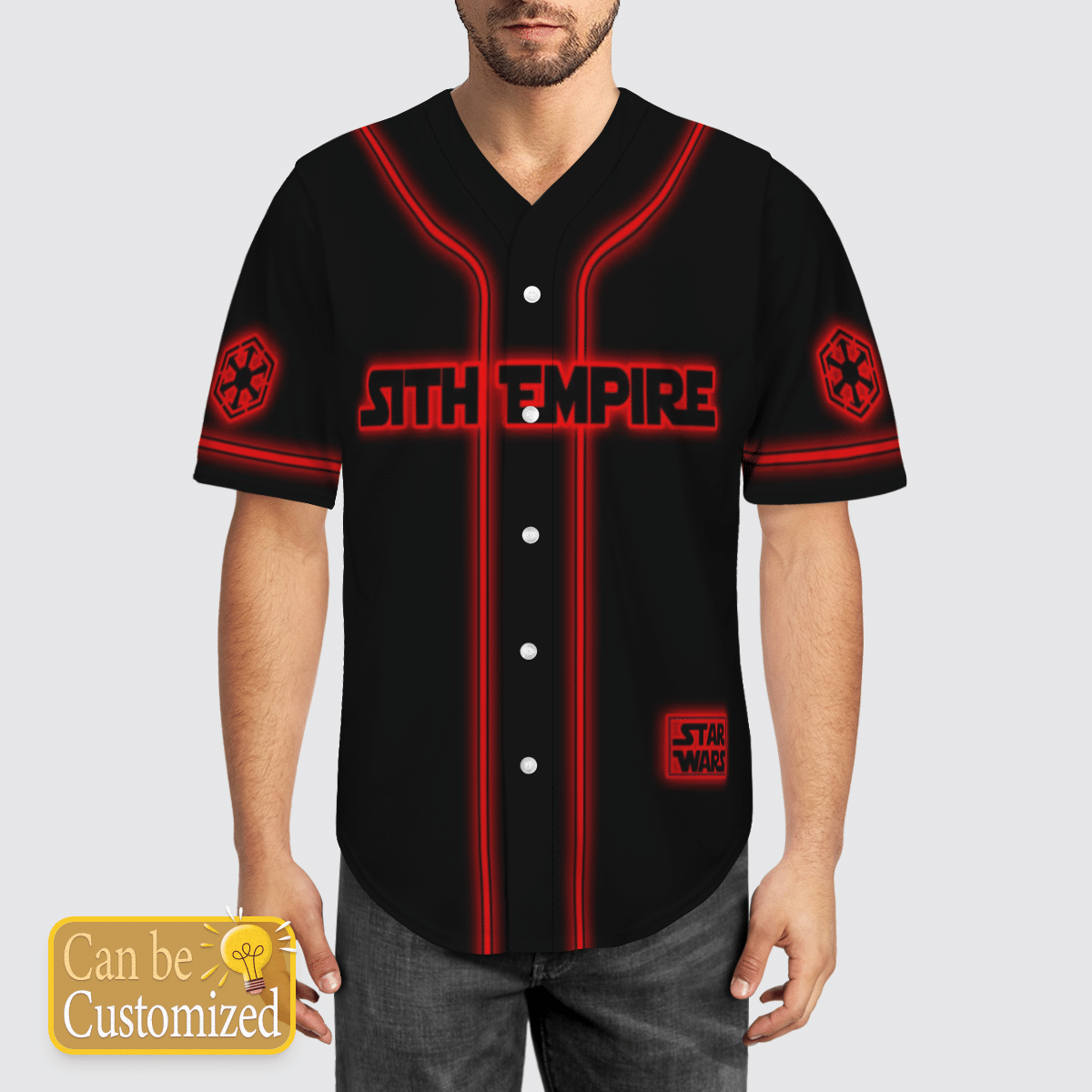 Sith Empire custom name baseball shirt 2